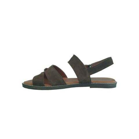 EXTRAFIT Topuksuz Süet Sandalet 7193