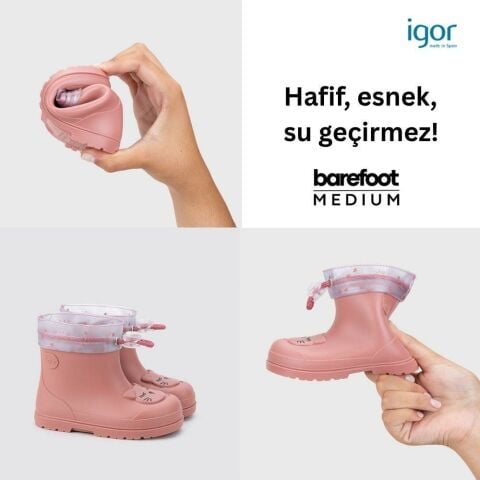 IGOR Mendi Gato Kız Çocuk Yağmur Çizmesi W10322