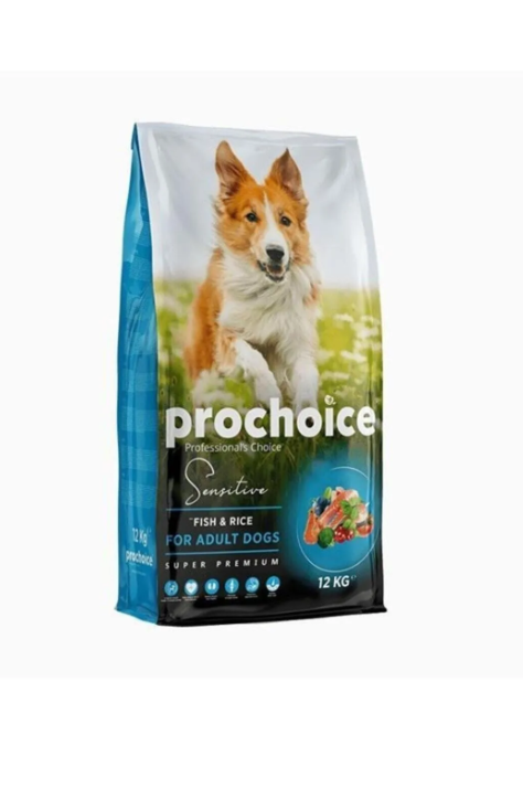 Pro Choice Sensitive Skin Balık ve Pirinçli Hassas Derili Yetişkin Köpek Maması 12 kg