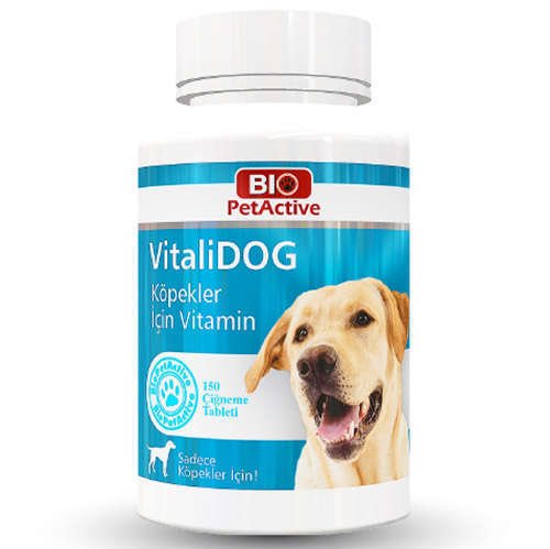 Bio Pet Active Vitalidog Köpek Multivitamin Tablet 150 Adet