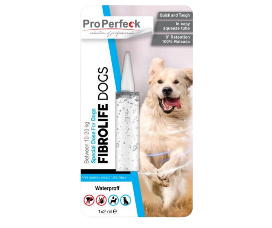 Pro Perfeck Bitkisel Köpek 10-20 Kg Dış Parazit Damlası (Bit ve Pire) 12 Adet X 2 ML