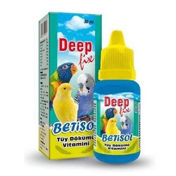 Deep Betisol Kuşlar İçin Tüy Dökümü Vitamini 30 ML