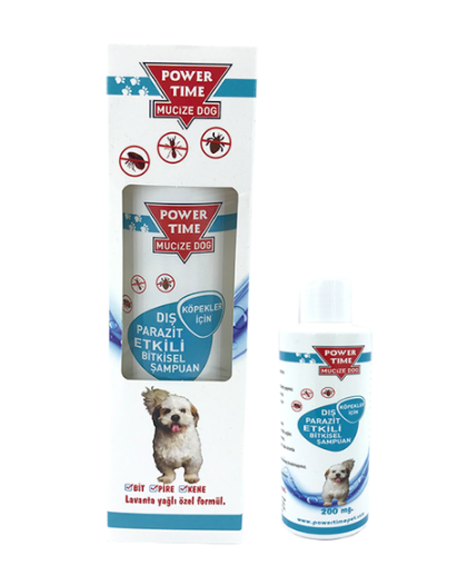 Power Time Köpek Dış Parazit Şampuanı 200 ML