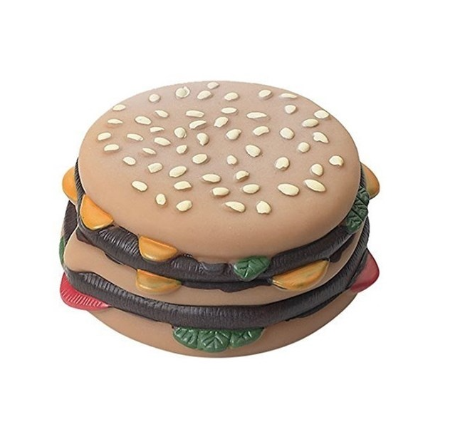 Cheese Burger Köpek Oyuncağı 4x8cm