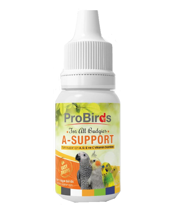 Pro Birds A-Support Kuşlar İçin A-D-E Ve C Vitamini 6 Adet