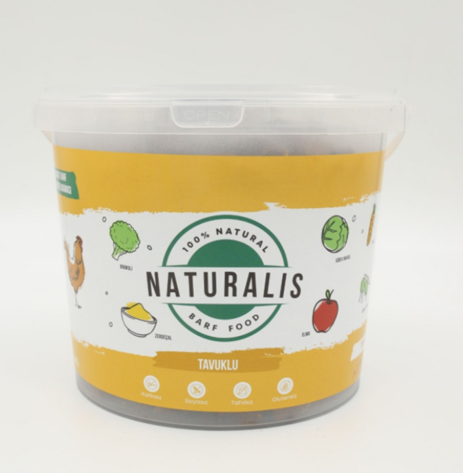 Naturalis Smart Barf 100% Natural Tavuklu Köpek Maması 500 Gr