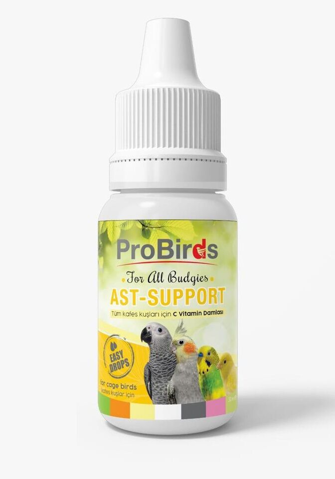Pro Birds Ast-Support Kuşlar İçin Solunum Sistemi Güçlendirici 30 ML 6 Adet