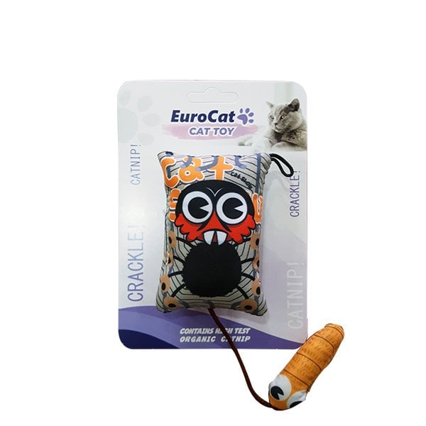 EuroCat Catnip Kedi Oyuncağı Kurt ve Örümcek 21 cm