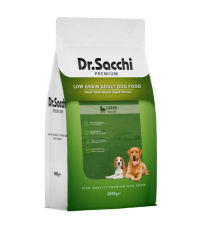 Dr.Sacchi Premium Düşük Tahıllı Kuzu Etli Yetişkin Köpek Maması 2 Kg