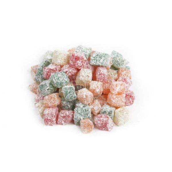ÇİFTE KAVRULMUŞ MEYVELİ LOKUM - 1000 GR