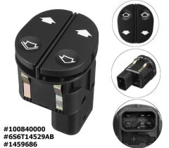 FORD FİESTA CAM AÇMA DÜĞMESİ 2006-2008 SOL