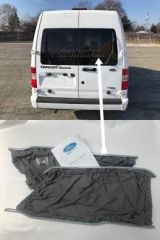 ARKA KAPI PERDESİ TAKIM FORD CONNCET  2 ADET