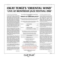 Okay Temiz - Montreux Jazz Festival 1982 (Numaralı Avrupa Baskı) - Plak