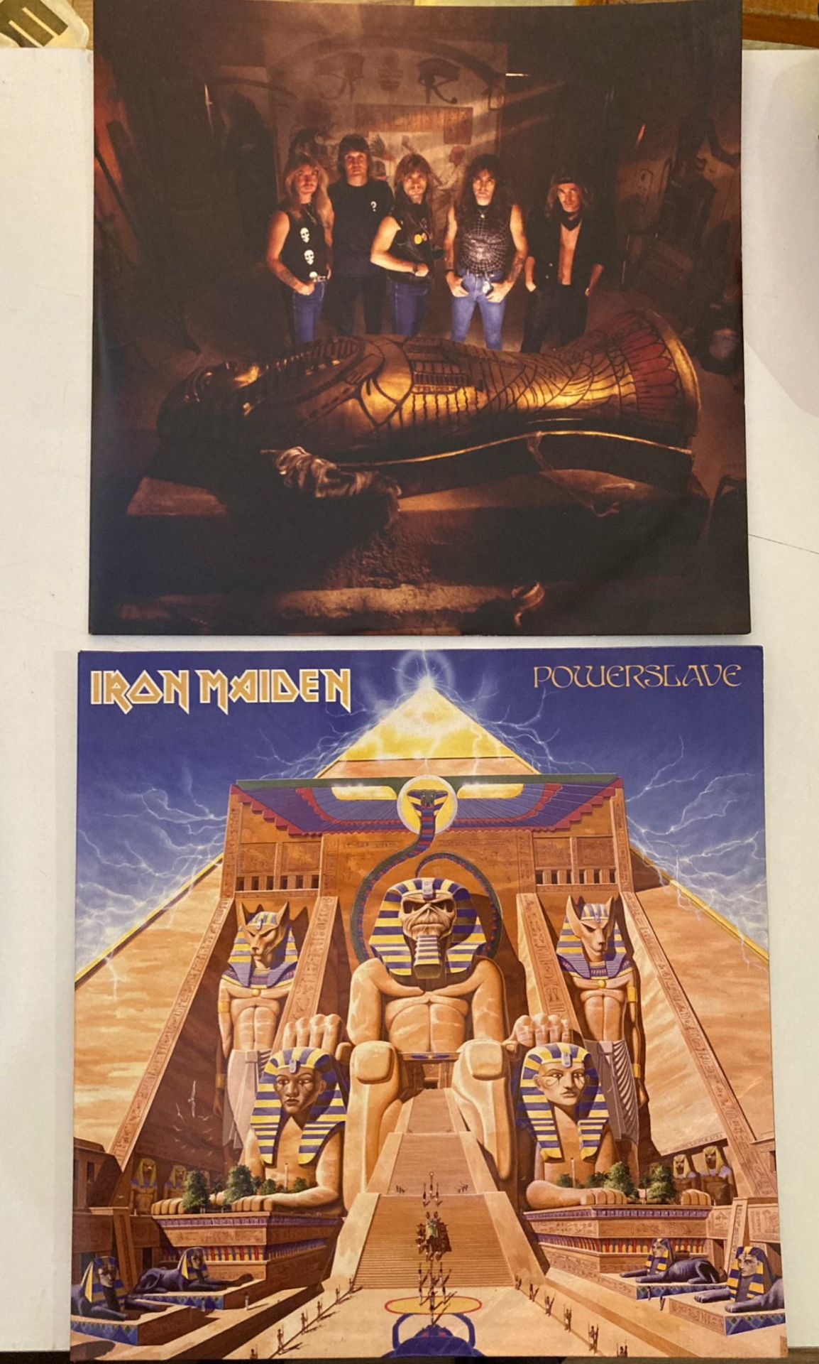 Iron Maiden - Powerslave Picture LP 33'lük 2013 Basım Plak