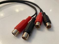 Alman Sık 5'li Erkek Pin İle Çoklu Dişi Rca Jak Sinyal Aktarım Kablosu