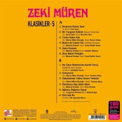Zeki Müren  - Klasikler 5 (Yeni Baskı Plak)