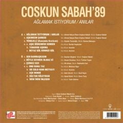 Coşkun Sabah'89 - Ağlamak İstiyorum (Plak - 33 Devir)