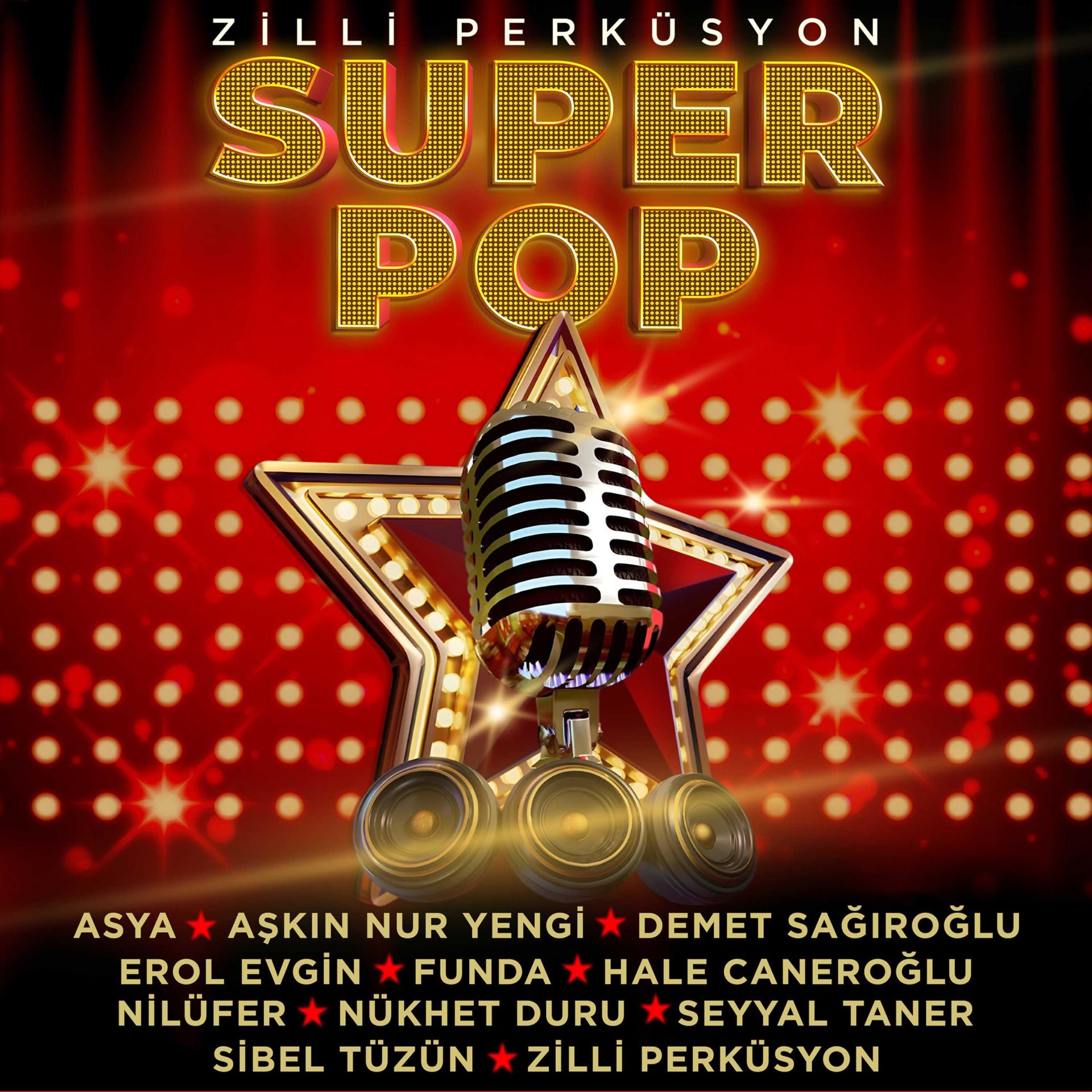 Süper Pop Zilli Perküsyon 33'lük Plak