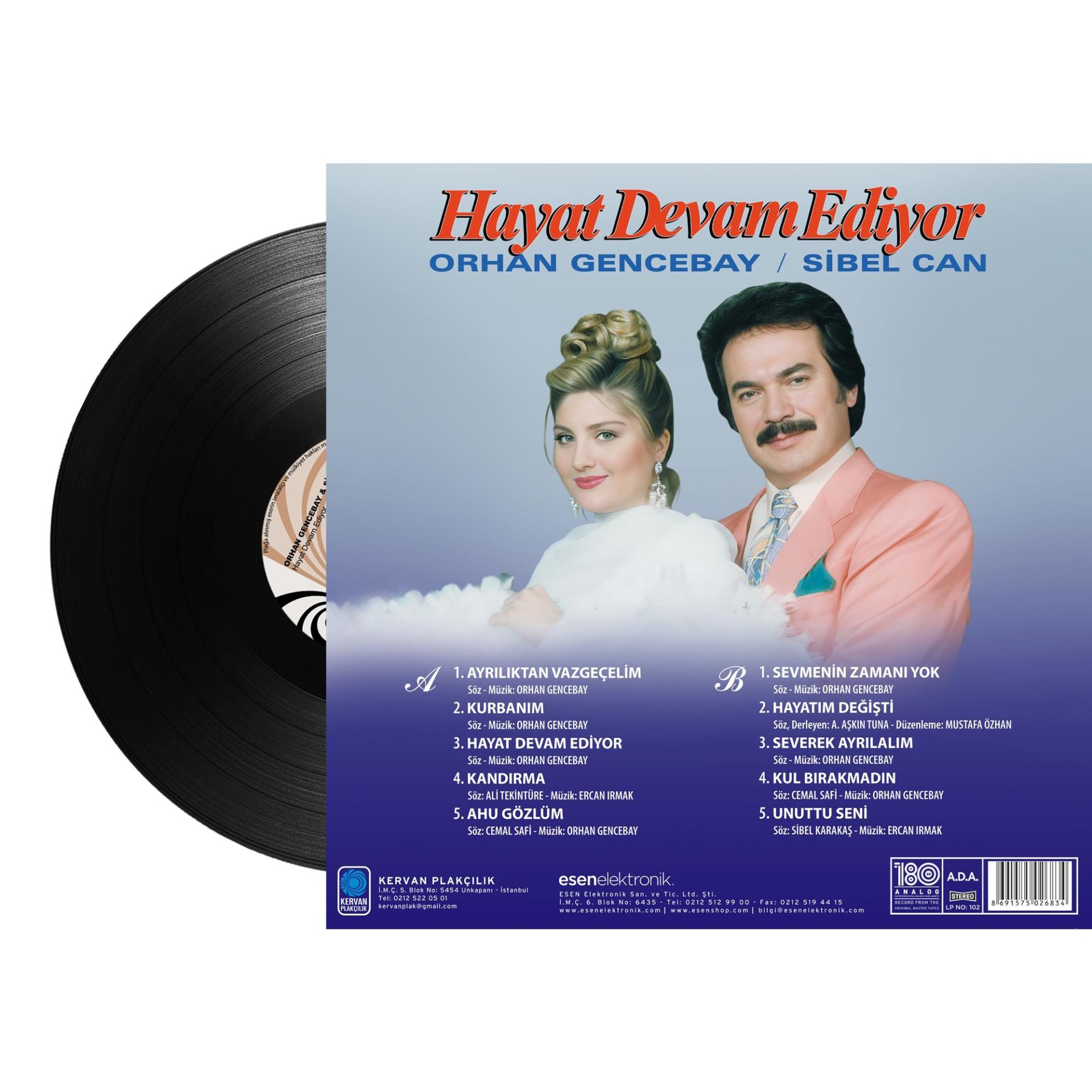 Orhan Gencebay / Sibel Can - Hayat Devam Ediyor 33'lük Plak
