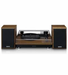 Lenco Ls-100 wd Ahşap Çift Hoparlörlü Bt Özellikli Pikap