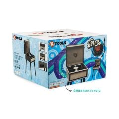 Ktools Retro K216 Ayaklı Pikap Kahve