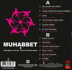 Muhabbet 5 - Musa Eroğlu,Yavuz Top,Arif Sağ,Muhlis Akarsu / (Plak)