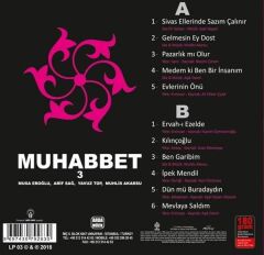Muhabbet 3 - Muhlis Akarsu, Musa Eroğlu, Arif Sağ, Yavuz Top (Plak)