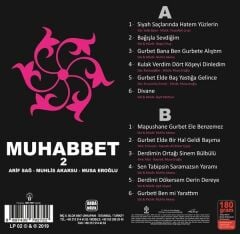 Muhabbet 2 - Musa Eroğlu, Arif Sağ, Muhlis Akarsu (Plak)