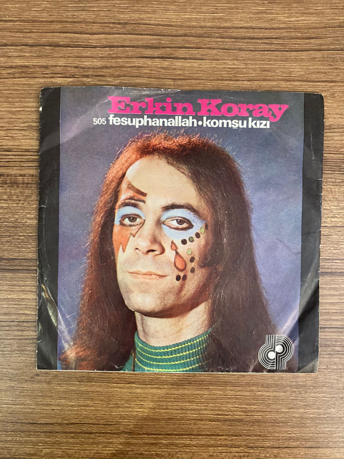 Erkin Koray - Fesuphanallah Komşu kızı 45'lik Dönem Baskı Plak
