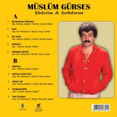 Müslüm Gürses - Şiirlerim Şarkılaırm 33'lük Plak