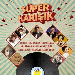Süper Karışık - Çeşitli Sanatçılar (Plak - 33 Devir)