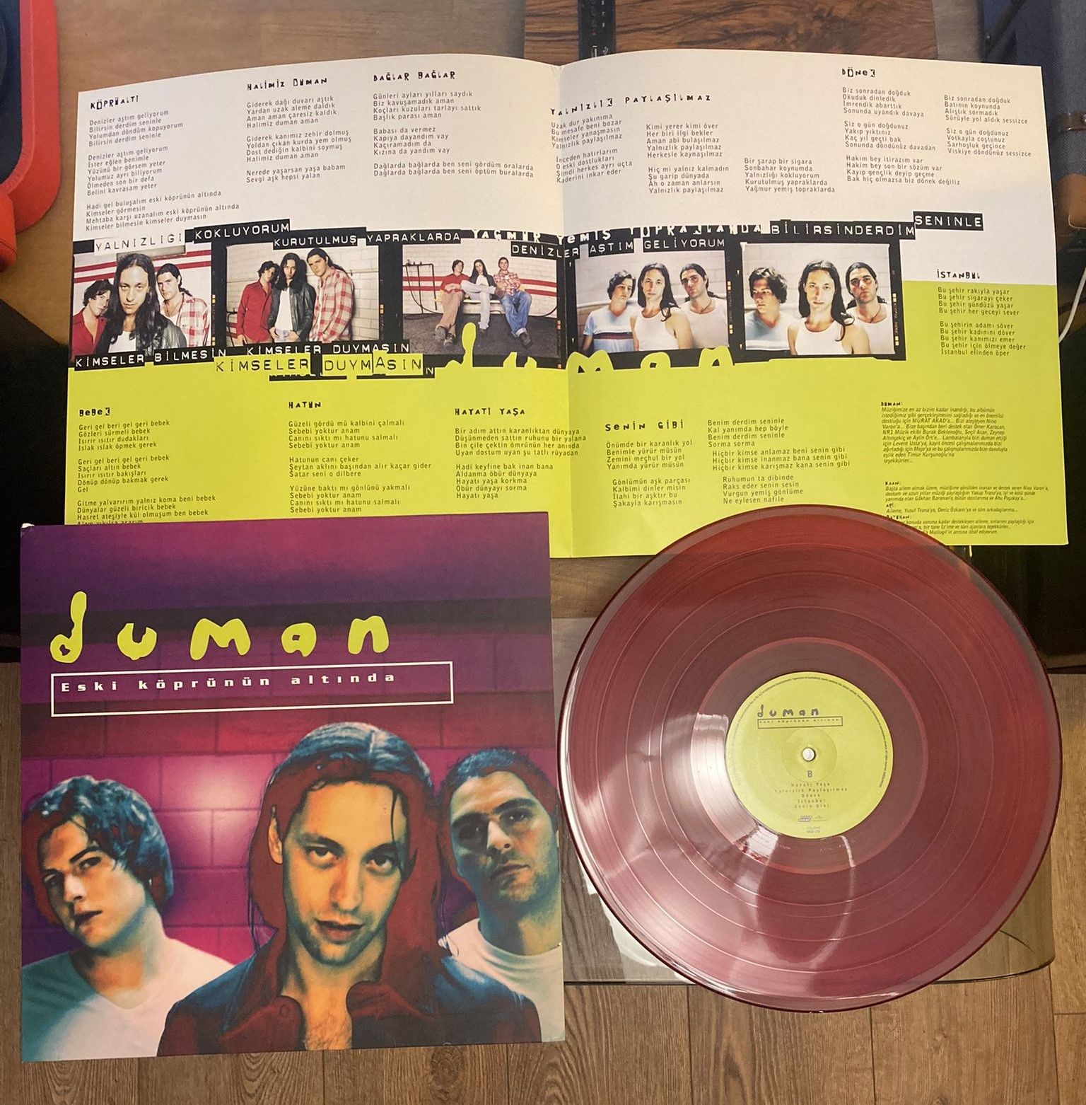 Duman - Eski Köprünün Altında (Özel Baskı 33'lük Mor Plak)