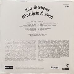 Cat Stevens Matthew & Son - Cream Coloured 33'lük Plak