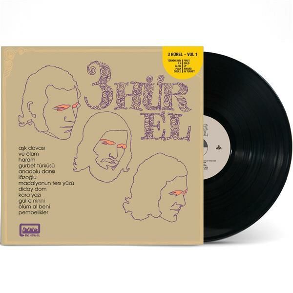 3 Hürel - Volume 1 (Yeni Baskı Plak)