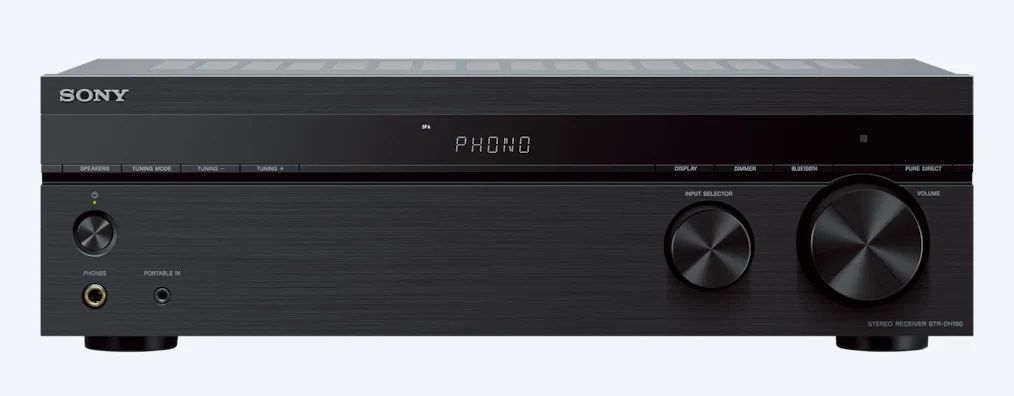 Sony Phono Girişi ve Bluetooth® Bağlantısına Sahip Stereo Alıcı | STR-DH190