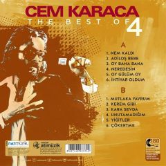 Cem Karaca - The Best Of 4 (Yeni Baskı Plak)