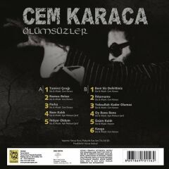 Cem Karaca - Ölümsüzler ( Plak - 33 Devir )