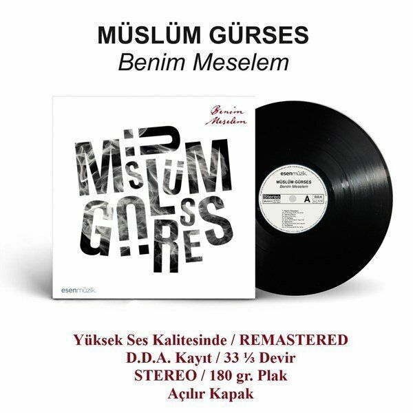 Müslüm Gürses - Benim Meselem 33'lük Plak