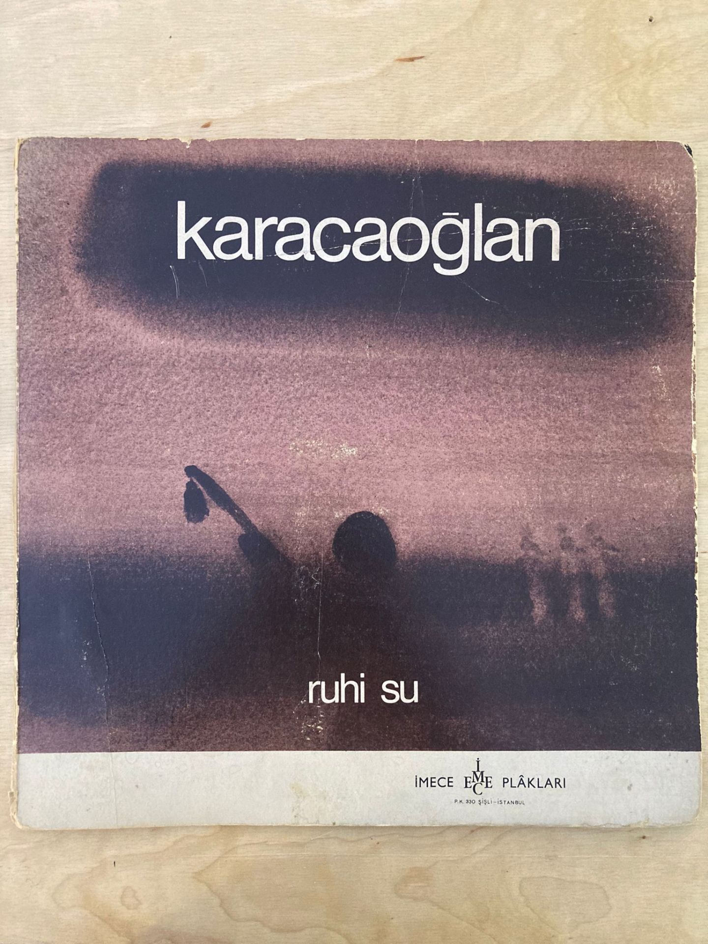Ruhi Su - Karacaoğlan 33'lük Dönem Baskı Plak