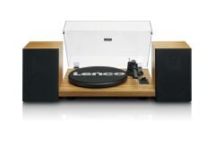 Lenco LS-500 OK Ahşap Harici Hoparlörlü Bluetooth Pikap