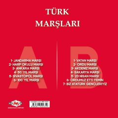 Türk Marşları Çeşitli Sanatçılar 33'lük Plak