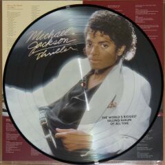 Michael Jackson Thriller Picture Disc LP Plak