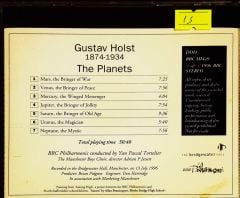 Holst The Planets CD