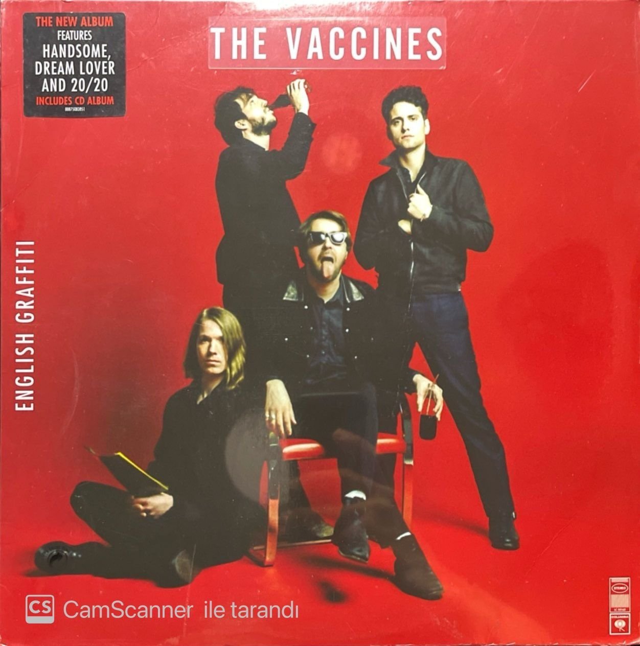 The Vaccines English Graffiti LP Plak