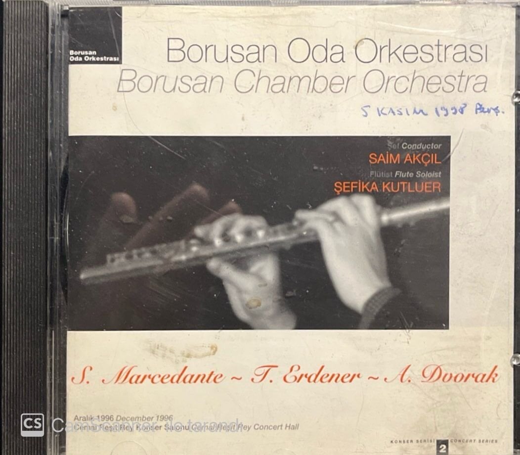 Borusan Oda Orkestrası Saim Akçıl Şefika Kutluer Classic CD