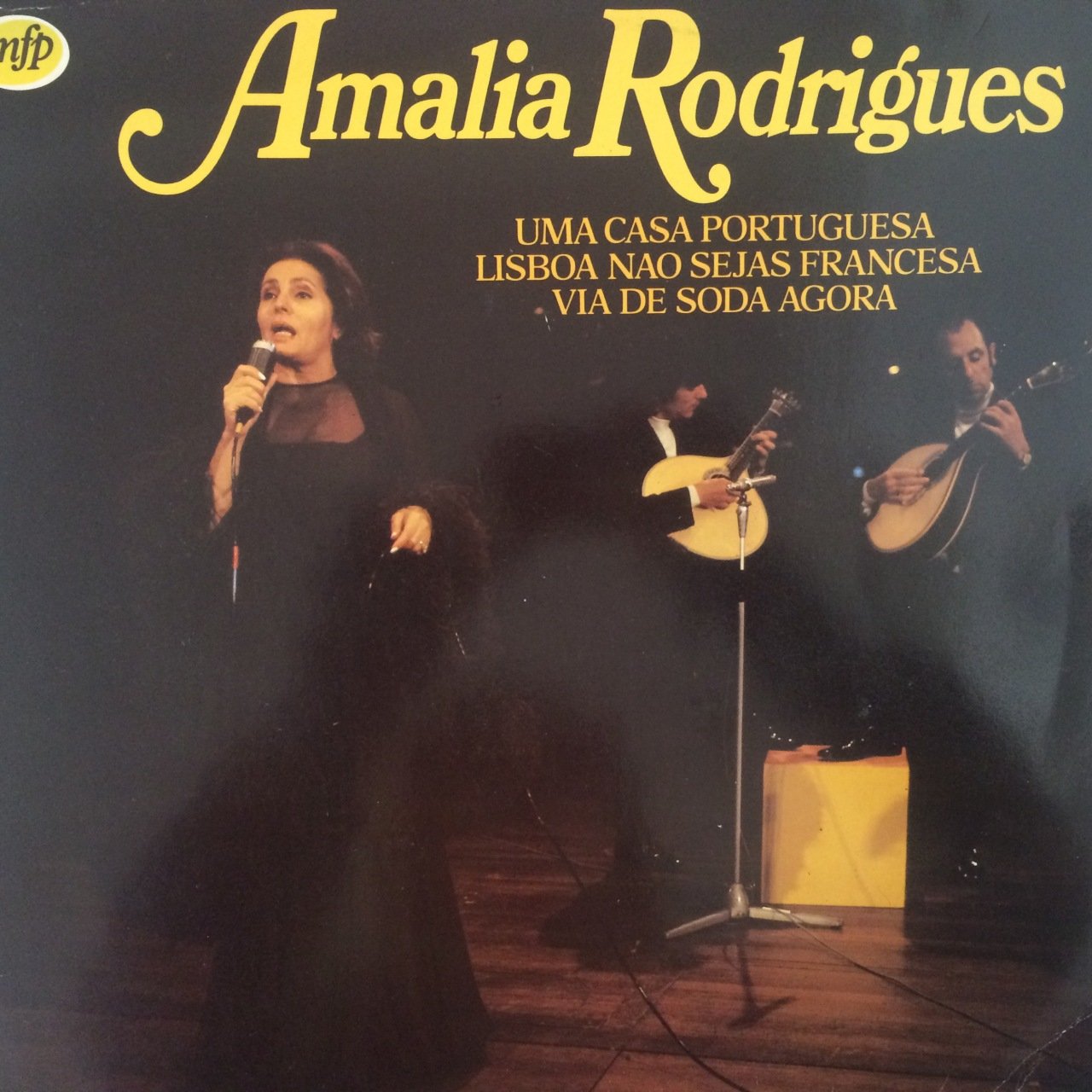 Amalia Rodrigues Uma Casa Portuguesa LP Plak