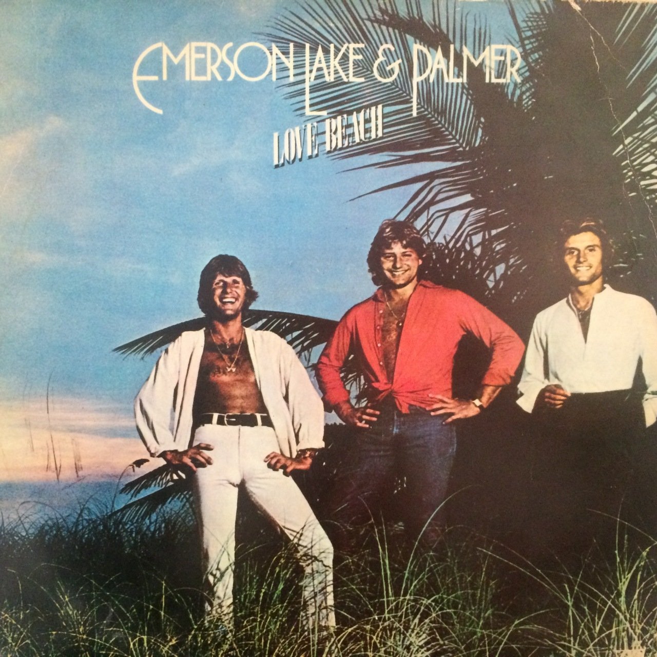 Emerson Lake and Palmer Love Beach LP Plak