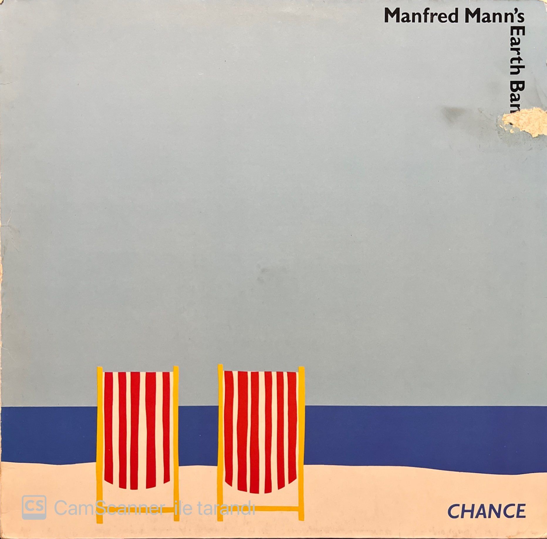 Manfred Mann's Earth Band Chance LP Plak