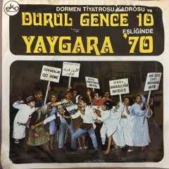 Durul Gence 10 Eşliğinde Yaygara 70 Alaybey Şarkısı 45lik Plak