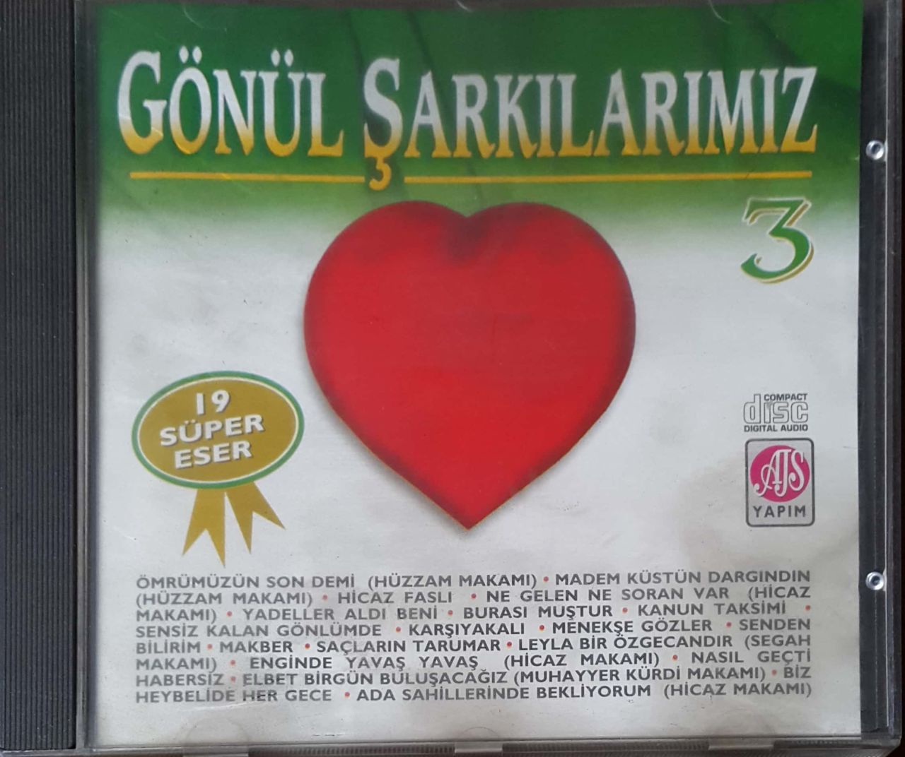 Gönül Şarkılarımız 3  CD